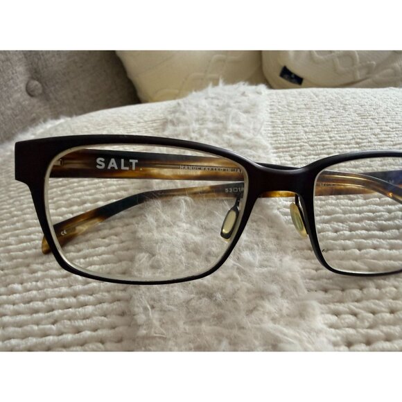 Salt Cooper MCXP Titanium Eyeglasses Rectangular Frames Handcrafted In Japan Bro - Picture 5 of 7